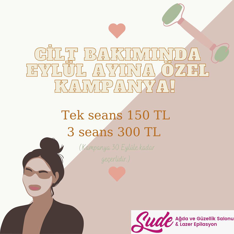 Cilt Bakımında Eylül Ayına Özel Kampanya!